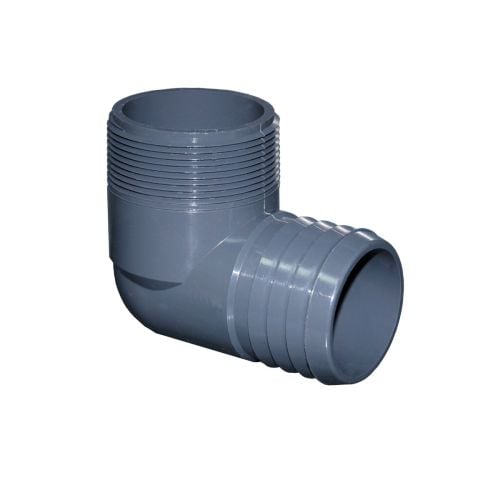 PVC 90 Elbow Insert X Mpt