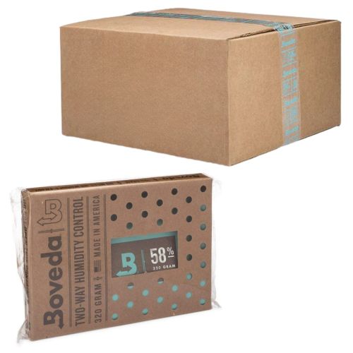 Boveda 58% Bulk Mastercase 320g Individually Wrapped (24/Cs)