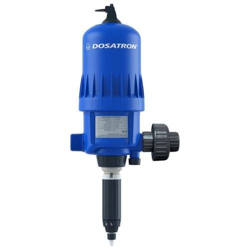 Dosatron Water Powered Doser, 40 GPM 1:1000 to 1:100, Viton Seal & Bypass 1.5