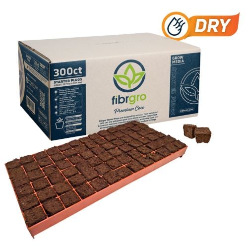 Fibrgro Propagation Starter Plug Dry + 78-Cell Tray Insert Bundle