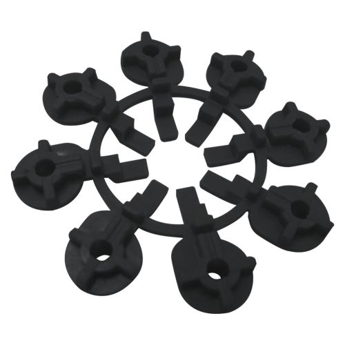 Insertion de D&eacute;bit de Bubbler FloraFlex 6GPH Noir (12/Paquet)