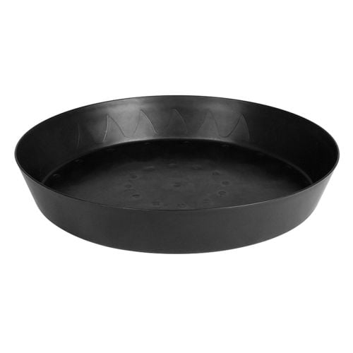 Soucoupe Noire Robuste avec Côtés Hauts 20