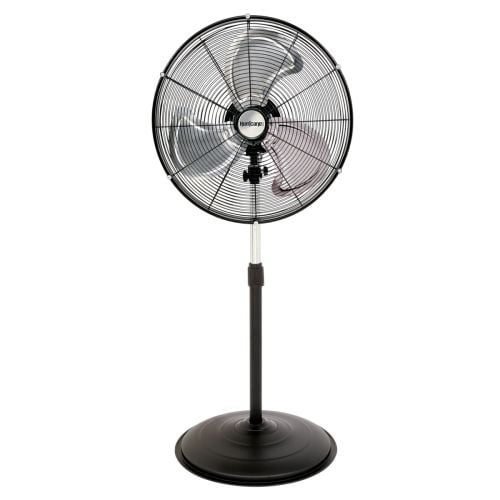 Ventilateur sur Pied M&eacute;tallique &agrave; Grande Vitesse Oscillant Hurricane Pro 20