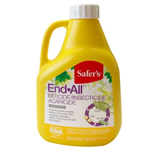 Miticide/Insecticide Concentr&eacute; end All Safer's de 500 ml