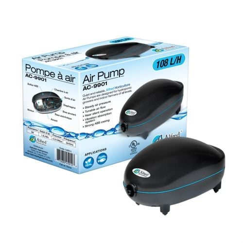 Alfred Air Pump 1 Outlet 108L/H 3W