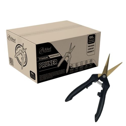 Alfred Straight Titanium Pruner - Commercial Grower Pack (100/Cs)