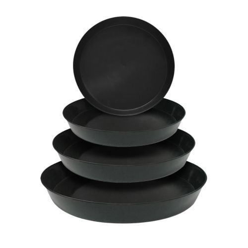 Alfred Heavy Duty Black Saucer