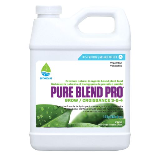 Engrais Pure Blend Pro Grow 1 Quart Botanicare