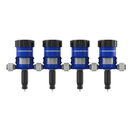 Dosatron Hobby Cultivator Water Powered Doser Kit, 0.5-5GPM 1:2000 to 1:200, 3/4