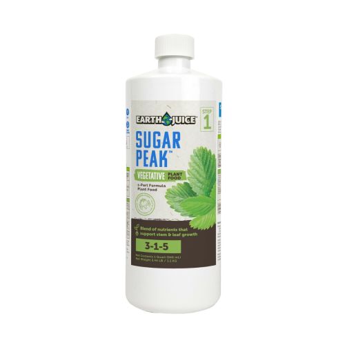 Earth Juice Sugar Peak Vegetative 1 Quart