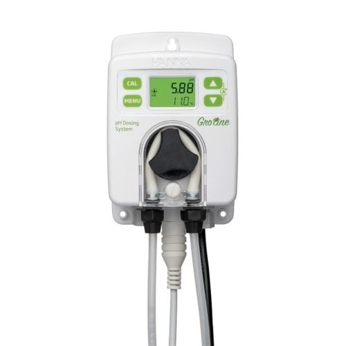 Hanna Groline pH Dosing System-Meter W/Probe & In-Line Mounting Kit - HI981412-10