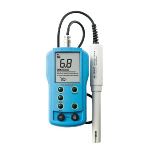 Hanna Portable pH/EC/TDS/Temperature Meter - HI9812-51