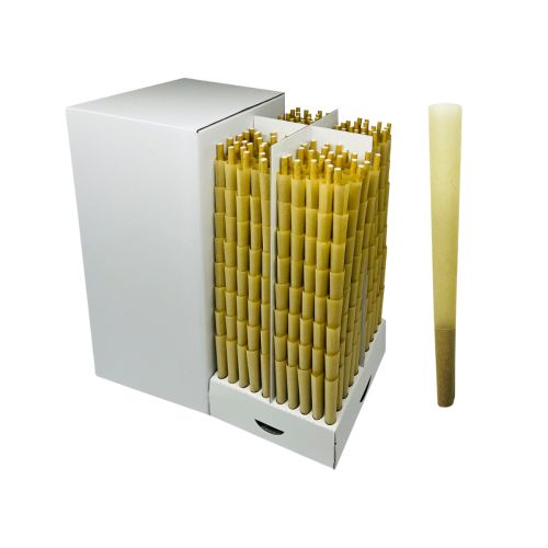 Mary Jane Cones Medium Size 98/26 Pre-Rolled Cones Natural Brown (4800 pcs/MC)