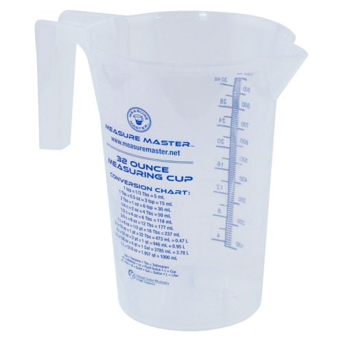 Measure Master Graduated Round Container 32oz (1000 ml)