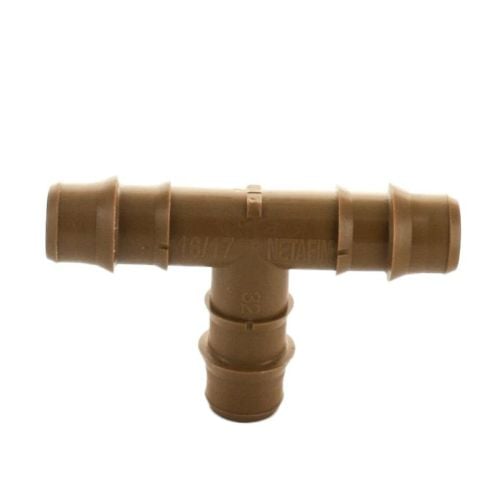 Netafim 17mm Insert Barb Tee Connector (25/Pk)