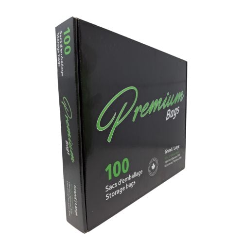 Premium Bags Smell Proof Storage Bags Large (100/Cs)