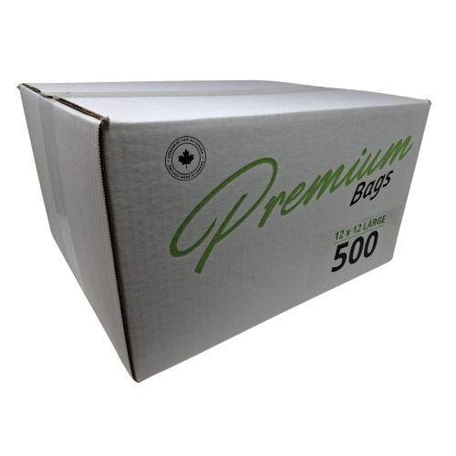 Premium Bags Smell Proof Storage Bags Large (500/Cs)