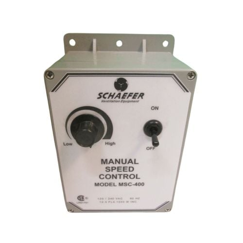Schaefer Control Manual Speed