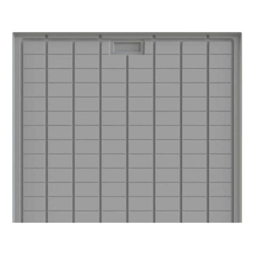 SP Commercial Tray End Section W/Drain 5' x 78.74