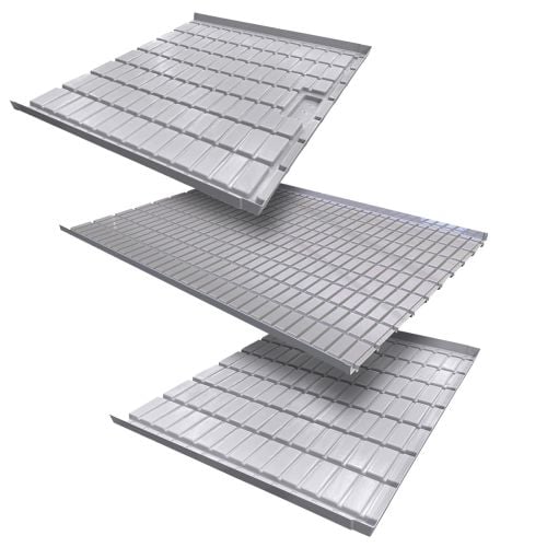 Wachsen Commercial Tray Sections 4'