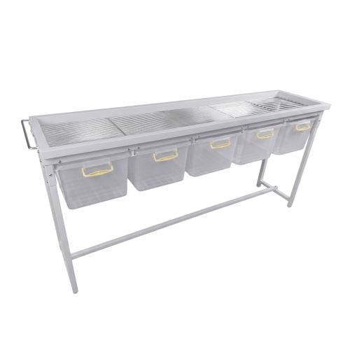 Wachsen Bud Sorter Lite - White - Stationary Unit (No Wheels)