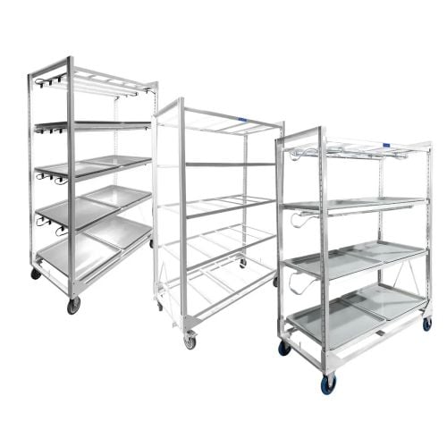 Wachsen Cloning Cart 4 Level White