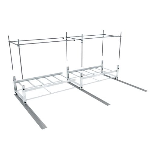 Wachsen Commercial Track Bench White