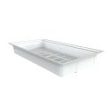 XTrays Classic Flood Table 2' x 4' White