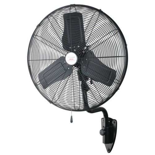 Canarm Commercial 24" Oscillating Wall Mounted Black