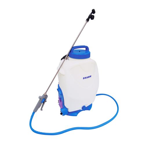 Dramm BackPack Sprayer 4 Gallon Rechargeable Battery 150PSI
