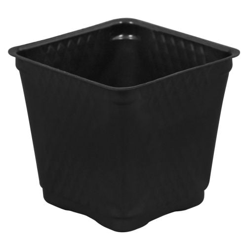 Square Plastic Pots Gro Pro Hydrotek Hydroponics