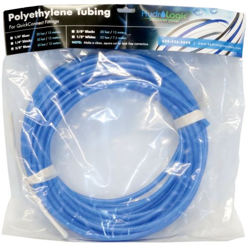 HydroLogic 3/8" Tubing Pack 50' Blue