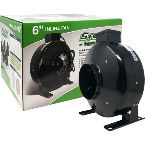 Stealth Ventilation Inline Fan 120V 6" 460CFM