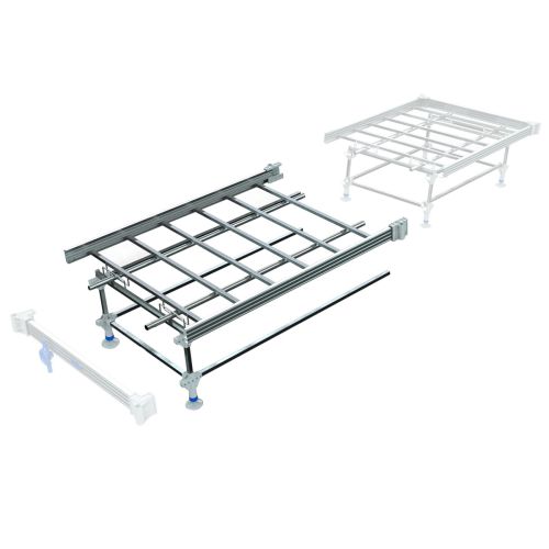 Wachsen Commercial Rolling Bench Galvanized 5' Box A