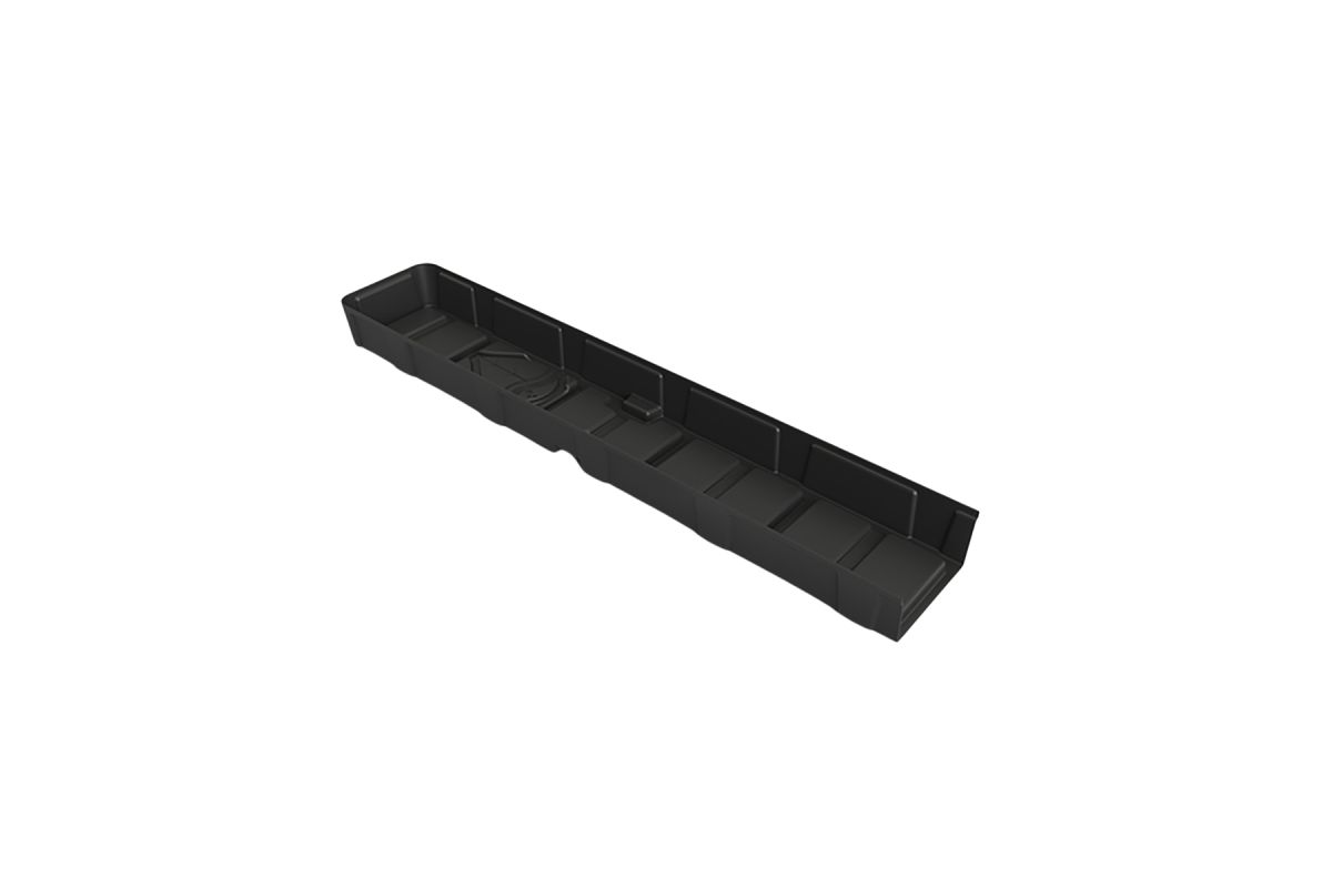 Botanicare 5'L End Gutter Tray Black