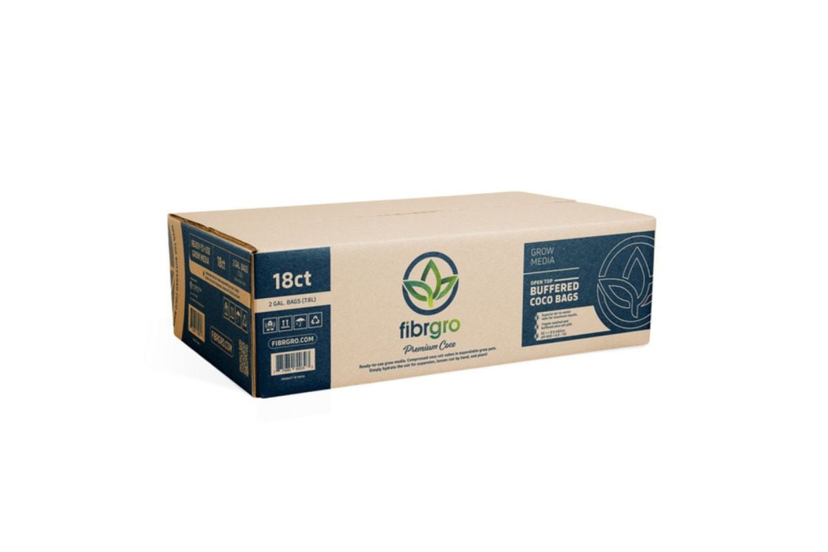 Fibrgro Coco Bag 2 Gal 50% WHC (18/Cs)