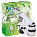 Microscope pour téléphone portable Alfred 60x avec chargeur USB