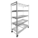 Wachsen Cloning Cart 4 Level White W/Lightstick LED