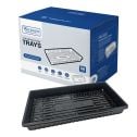 Wachsen Propagation Tray - No Holes - Black (50/Cs)