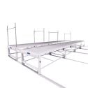 Wachsen Track Bench White 4'