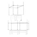Xtrays Trellis Netting Support System
