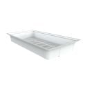 XTrays Classic Flood Table 2' x 4' White