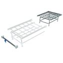 Wachsen Commercial Rolling Bench Galvanized 4' Box B