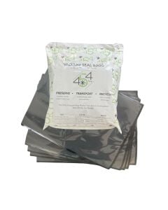 454 Bags Pre Cut Vacuum Sealer Bags - Black & Clear (15