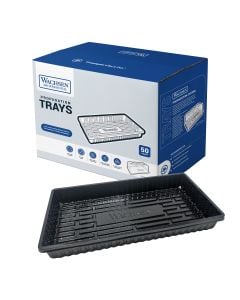 Wachsen Propagation Tray - No Holes - Black (50/Cs)