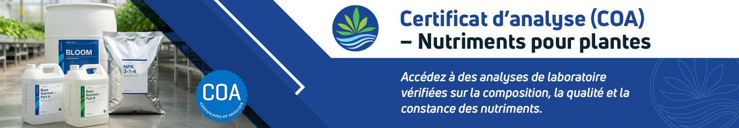 Certificates of Analysis (COA) Certificates of Analysis (COA) Banner