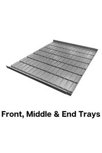 Commercial Front, Middle & End Trays Image