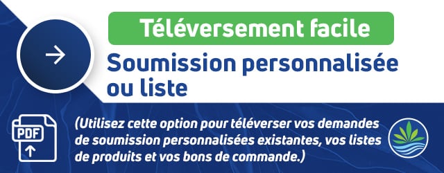 Demande de devis pour les commandes r&eacute;currentes Banner