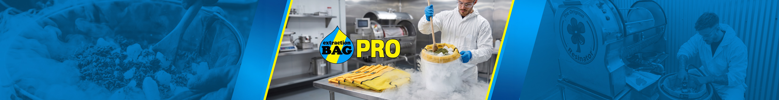 Extraction Bag Pro Banner