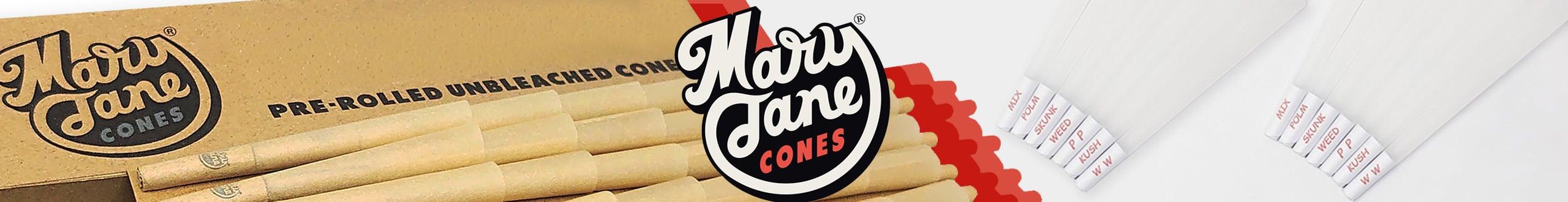 Mary Jane Cones Banner